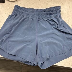 Lululemon Athletica Light Blue Athletic Shorts